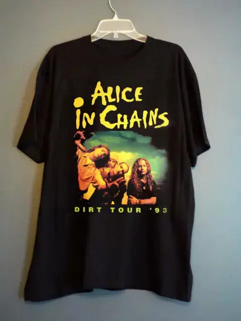 Alice In Chains Tour 1993 Cotton Gift For Fan S to 5XL T-shirt