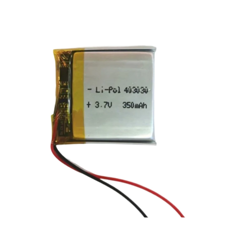New 403030 3.7V 350mAh Rechargeable Li-Polymer Battery for Smart Speaker Bluetooth Headphones Dashcam Beauty instrument Battery
