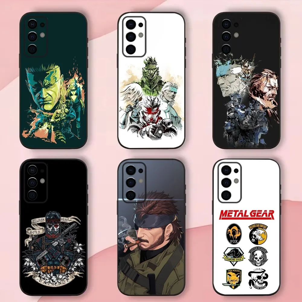 

Game M-Metal Gear S-Solid Phone Case For Samsung S24,S21,S22,S23,S30,Ultra,S20,Plus,Fe,Lite,Note,10,9,5G Black Soft Shell