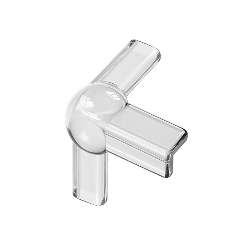 4 قطعة أغطية زوايا الطاولة الشفافة المضادة للتصادمات Babyproofing الأثاث ركن الوفير الحرس ملصقات الزاوية دائم