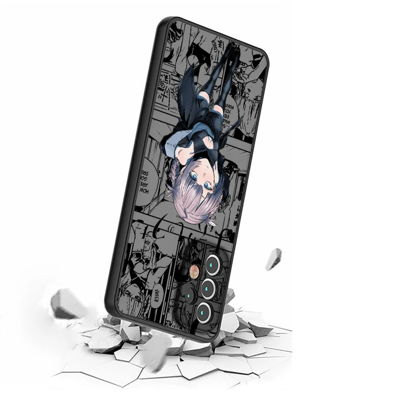 CALL OF THE NIGHT Nanakusa Samsung A72 A54 A53 A52S A34 A32 A33 A24 A23 A22S A02 Lite Frosted Translucent Phone Case