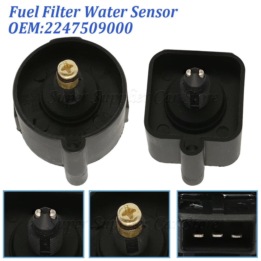 OEM 2247509000 FOR Ssangyong Actyon Rexton Rodius Kyron 2.0/2.7 diesel Fuel Filter Water Sensor Car Accessories