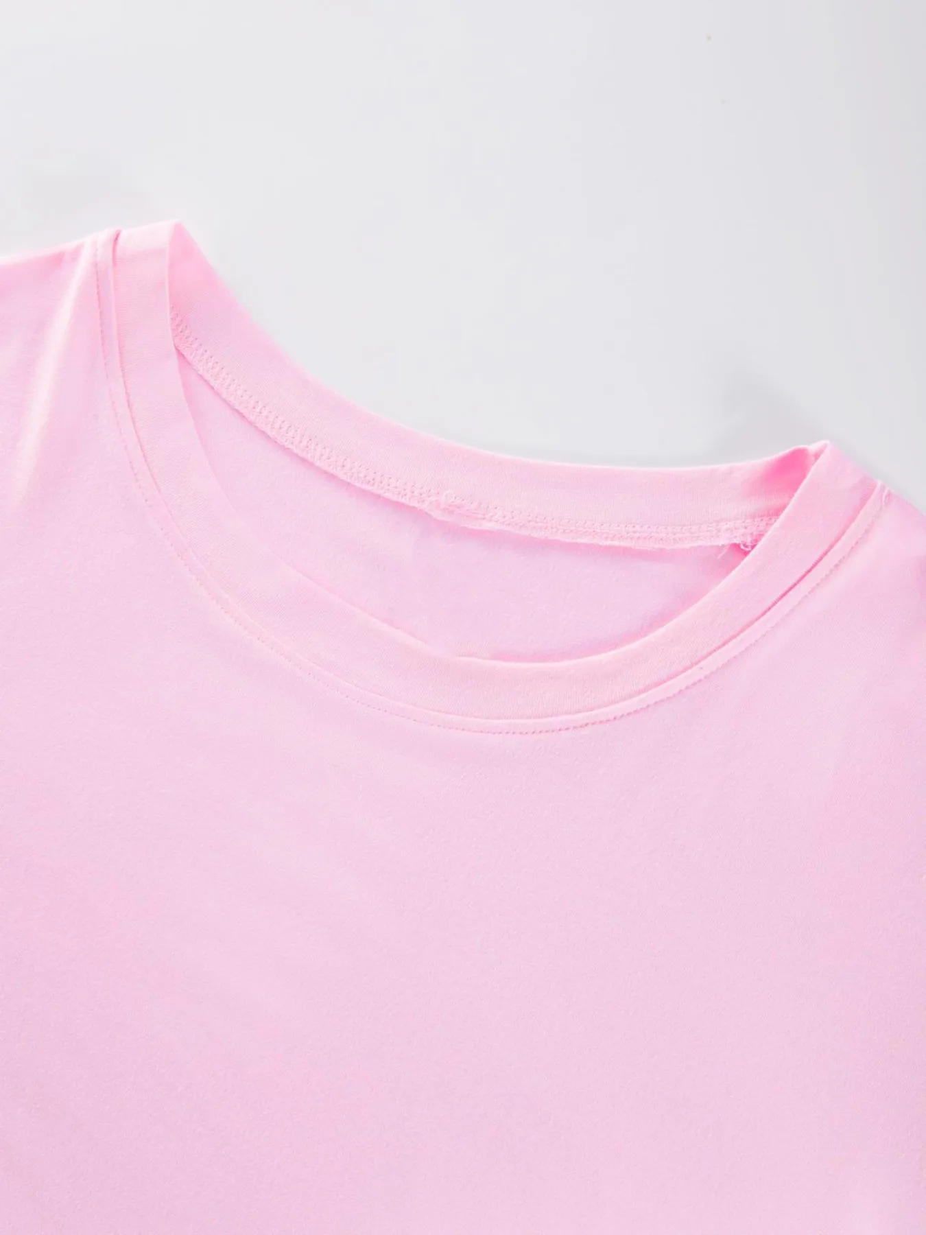 Customize Logo Picture Text Crop T-Shirts Women y2k Crewneck Tee Shirt Breathable Cotton Woman Short Sleeve Summer Slim Clothing image 4