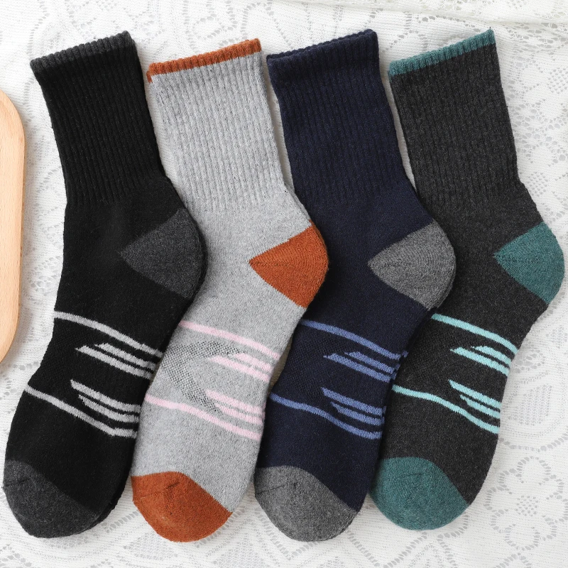 4Pairs Winter Women Mid Tube S - Wool Hiking Sock recension och pris