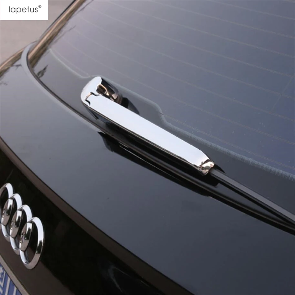 

Rear Window Rain Wiper Windscreen Molding Decoration Cover Kit Trim ABS Chrome Accessories Exterior For Audi Q5 2018 - 2023