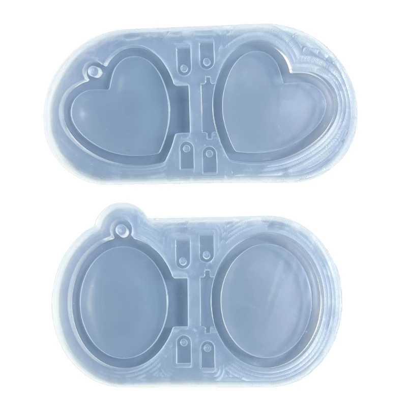 

Jewelry Casting Molds,Silicone Pendant Resin Molds Oval Picture Frame Resin Mold Dropship