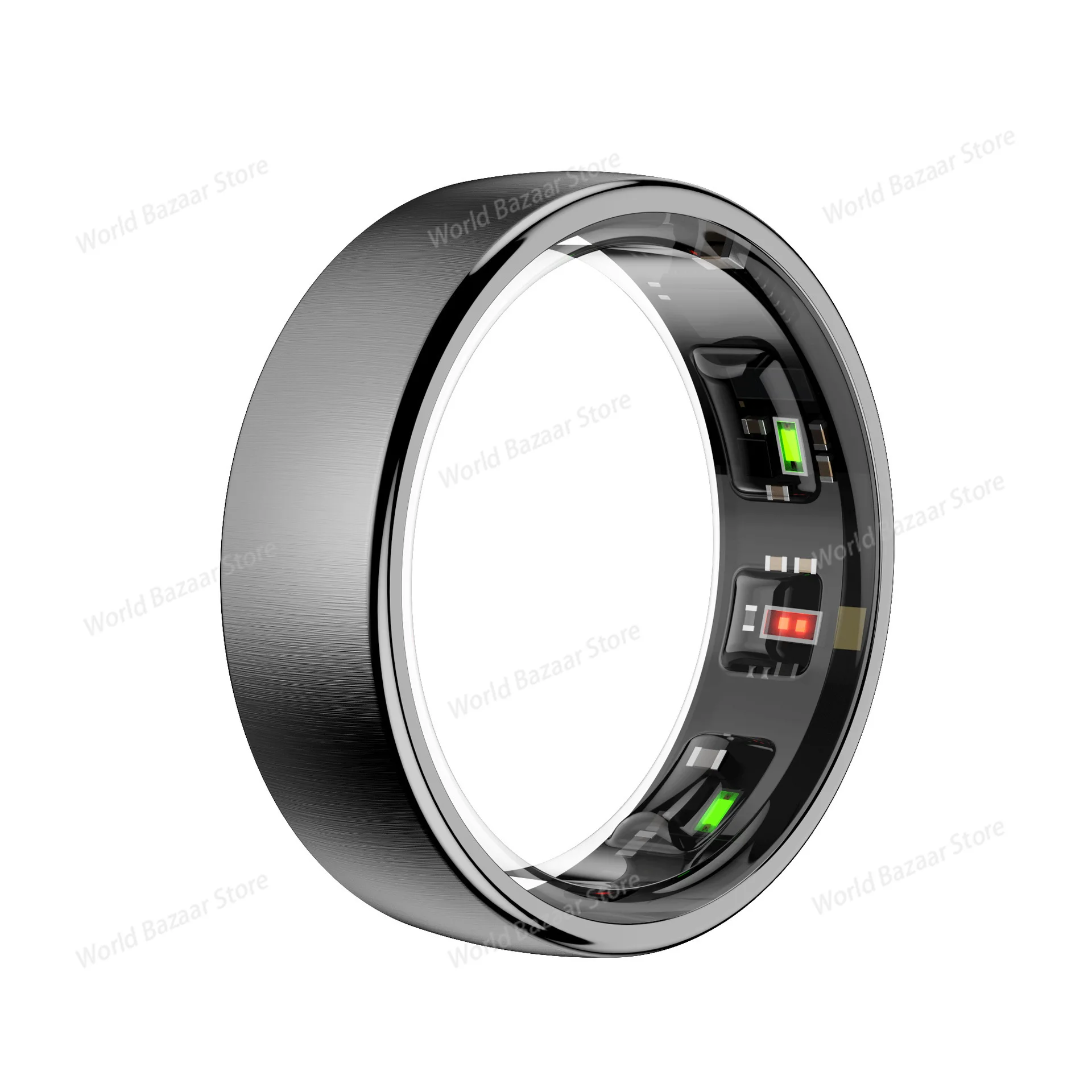 

R10 smart ring features Bluetooth call measurement,heart rate,blood oxygen,women's health,sleep counting, and exercise recording
