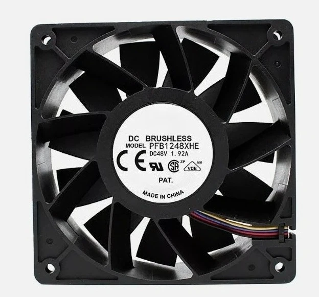 Brand New Original  PFB1248XHE 12038 120Mm 54V 1.89A Four-Wire PWM Fan Max Airflow Rate Cooling Fast Delivey
