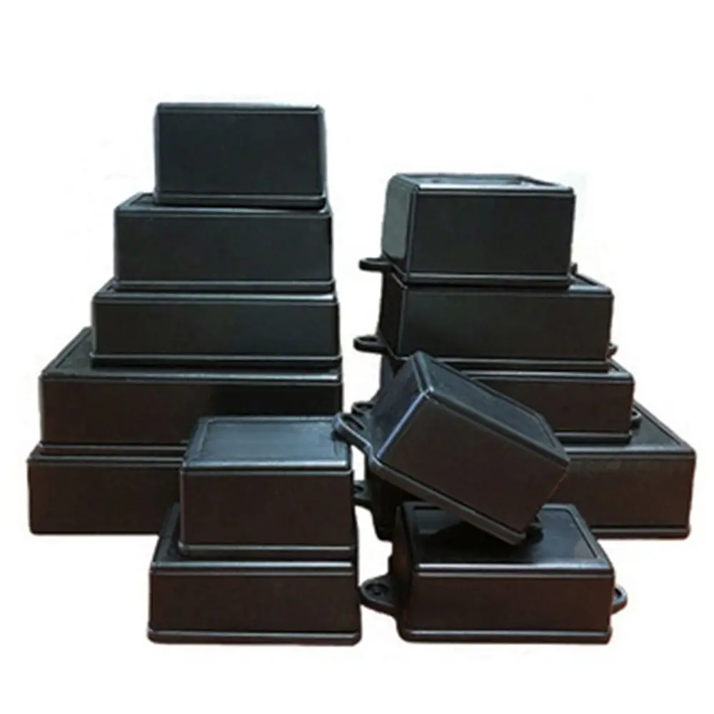 Black ABS Plastic High Quality Instrument Case Waterproof Cover Project Enclosure Boxes Electronic Project Box