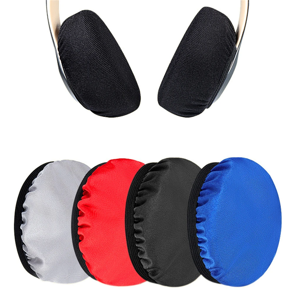 Headset Accessories Bouncy Sweatproof Dust-proof Breathable Earmuffs Headphone Protective Cover Universal Earmuffs