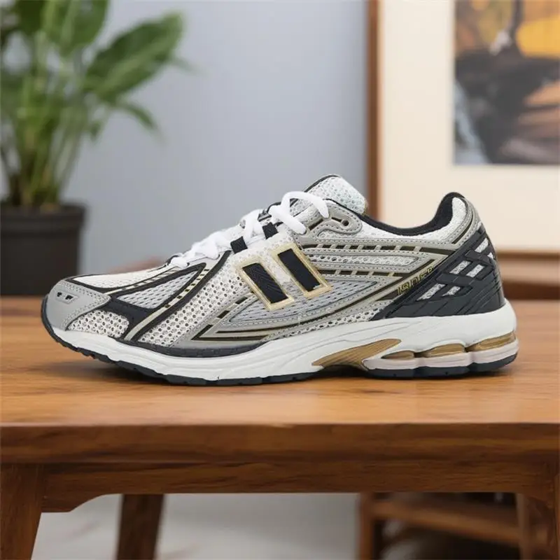 

Водонепроницаемые нескользящие массивные кроссовки в стиле ретро в стиле пэчворк, микс материалов, уникальный стиль