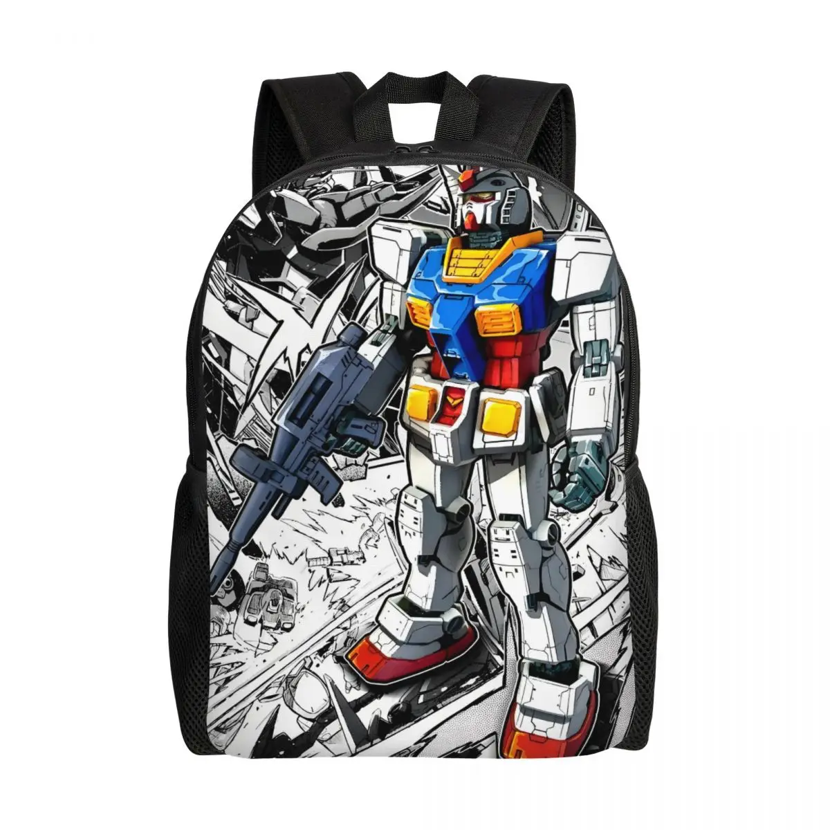 

Индивидуальный рюкзак для путешествий с принтом G-Gundams Movies, для мужчин и женщин, школьный, для ноутбука, модный студенческий городской рюкзак