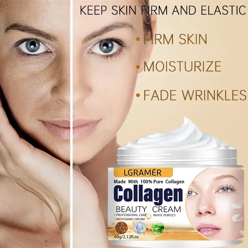 Anti Wrinkle Cream Eye Cream Face Moisturizer Anti Aging Face Lifting Nourishing Repair Collagen Boost Cream Korean Essence