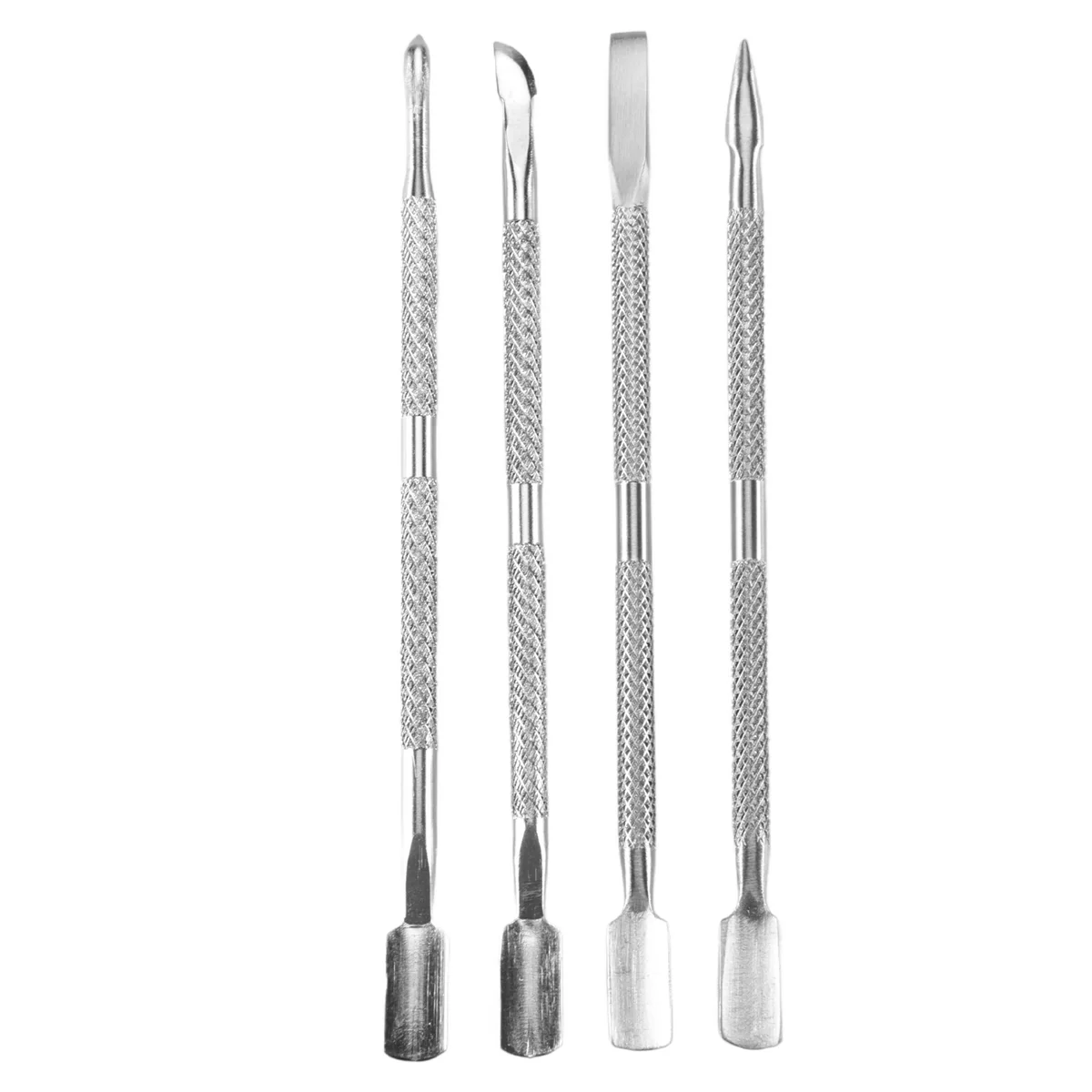 4 Pcs Manicure Manicure Tool Steel Push 4 Piece Set Nail Care Manicure Pedicure