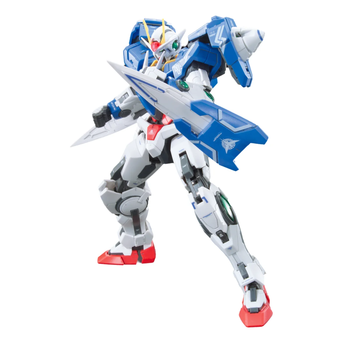 Tersedia Kit Model Gundam Asli Bandai Asli RG 1:144 OO RAISER Mainan Action Figure untuk Hadiah Anak-anak Hadiah Natal