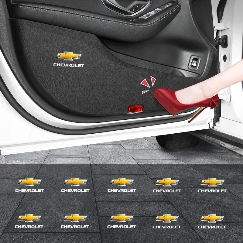 

Car-styling door Anti-Kick Pad Side Edge DIY Stickers for Chevrolet Captiva Trax Equinox Cavalier Cruze Malibu Auto Accessories