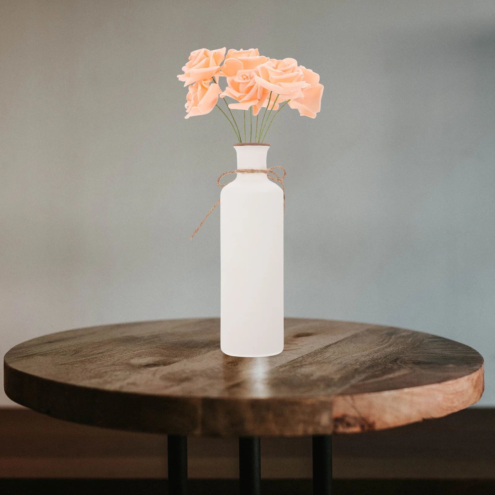 

1Pcs Ceramic Vase Simple Design Stable Firm Easy Clean Flower Holder Home Decoration Flower Arrangement Vase Ceramic Vases