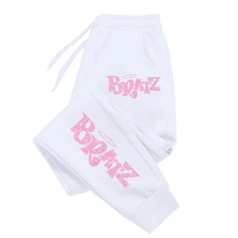 Bratz Letters Printing  Women\'S Pants Casual Autumn Women\'S Pant Autumn Fashion Sweatpant Warm Long Joggers