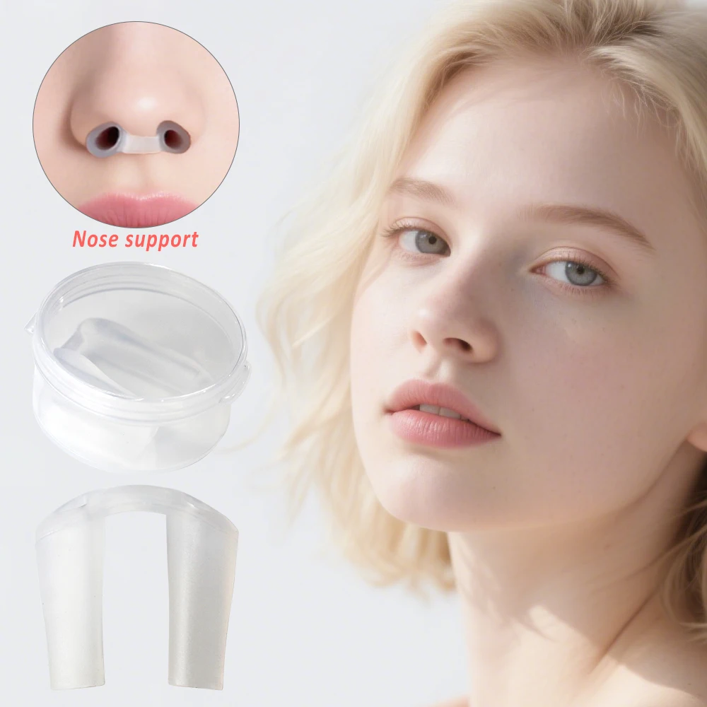 

Поддержка носа, силиконовая ринопластика, послеоперационная поддержка ноздрей, формирующая форма, фиксатор для коррекции носа, красивый зажим для носа