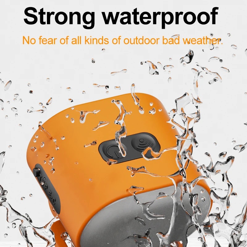 Mini Hat Clip Camp Light  Portable Wrist Light Charging USB C Outdoor Waterproof Flashlight Magnetic Sensor Headlight Camping