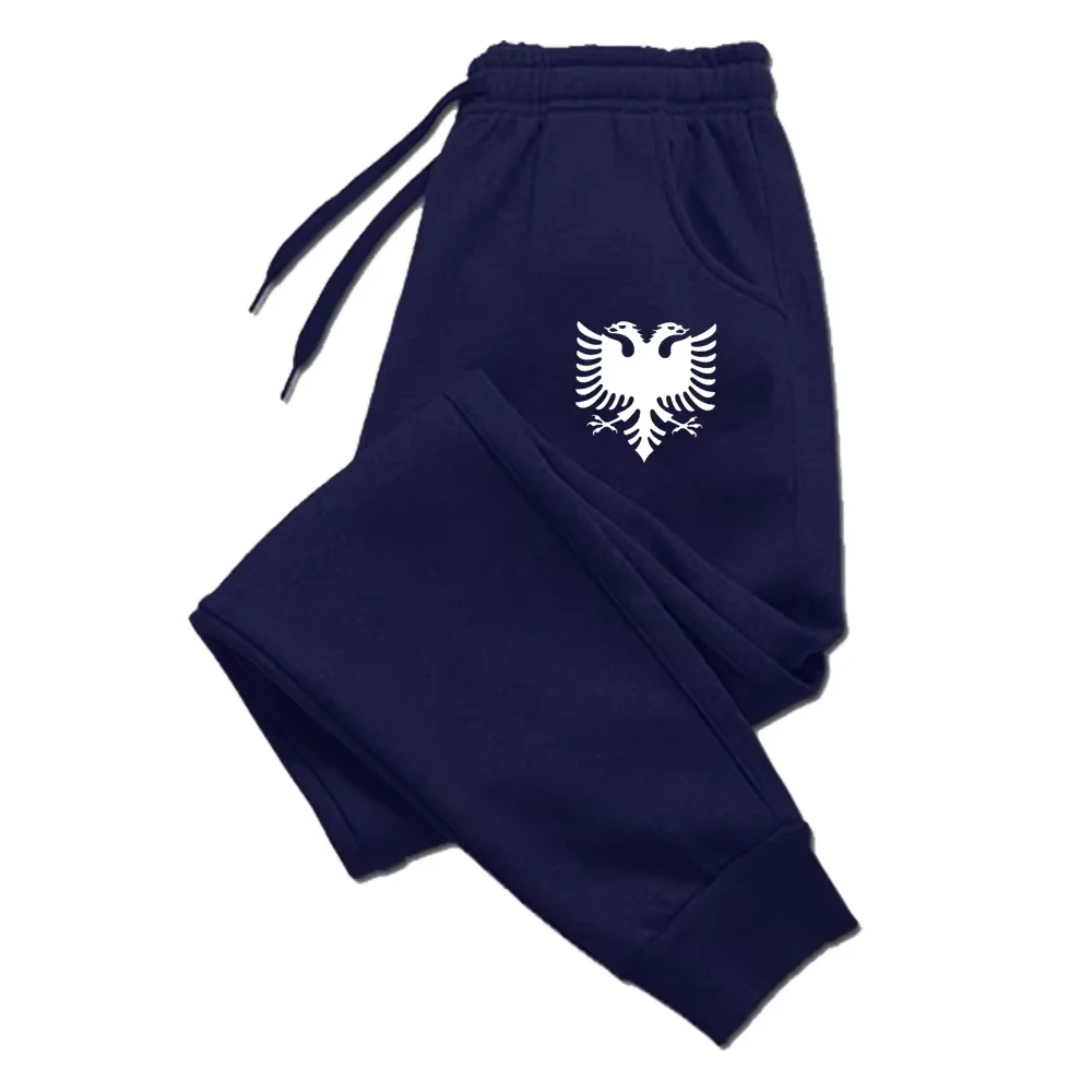 سراويل الركض الرياضية واللياقة البدنية سراويل رياضية مريحة مطبوعة للرجال والنساء سراويل طويلة ناعمة غير رسمية سراويل الركض للرجال