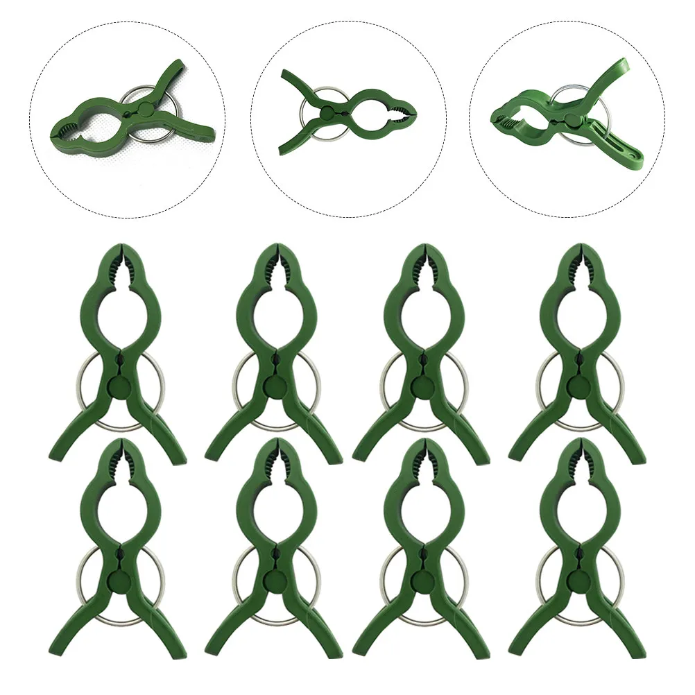 25Pcs Orchid Clips Plants Fixed Plastic Clips Gardening Art Garden Fixed Clamps Potted Plant Support Holders Garden Fixing Clip
