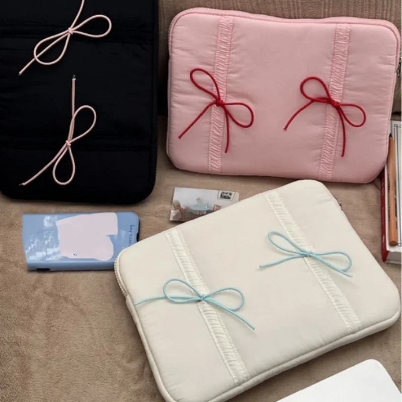 

1PC Tablet Bag Elastic Lacing Bow 11 inch Tablet Inner Bag