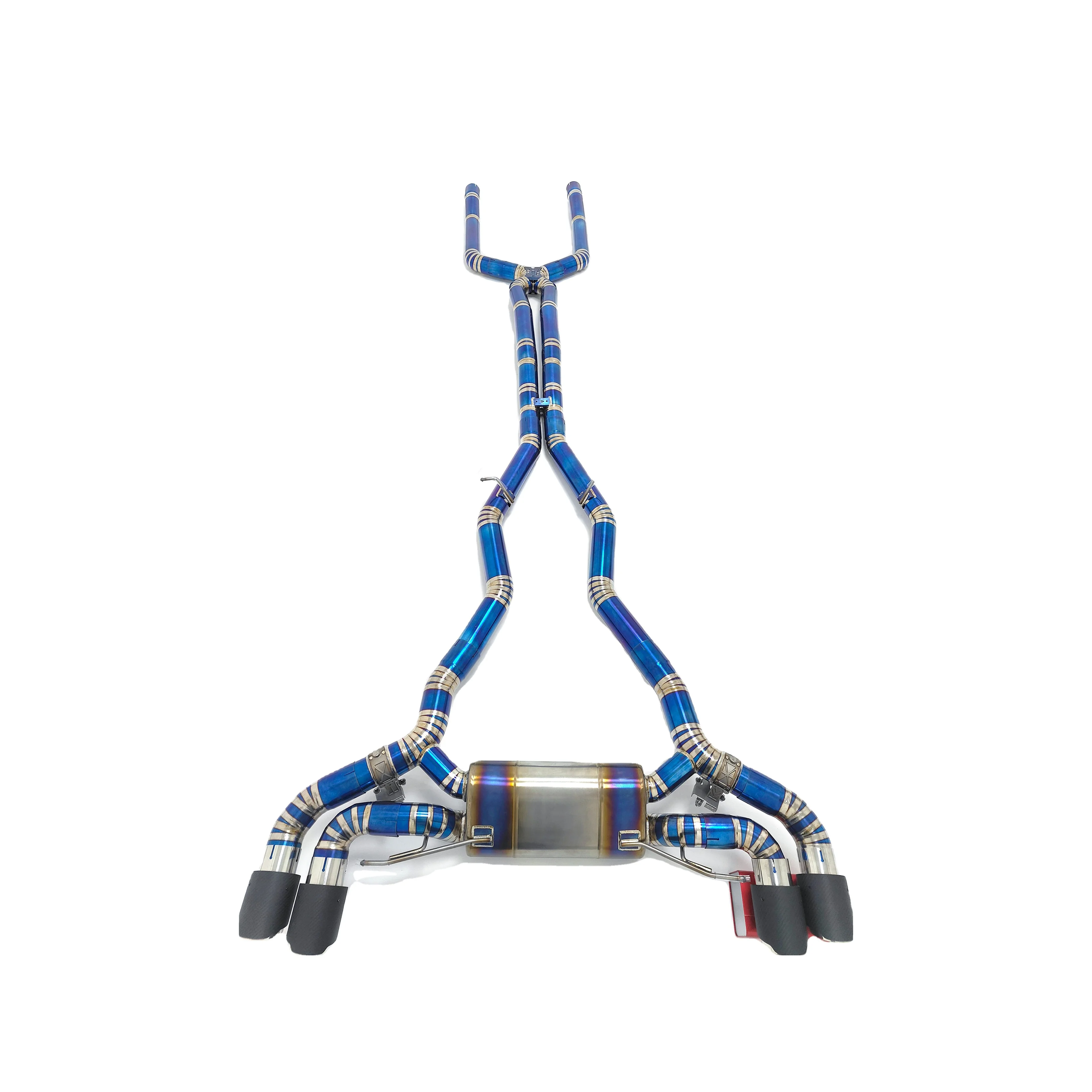 

CSZ Speedy Shipping Titanium Valved Exhaust for M5 F90 4.4T Valvetronic Muffler Exhaust Catback Remote Control