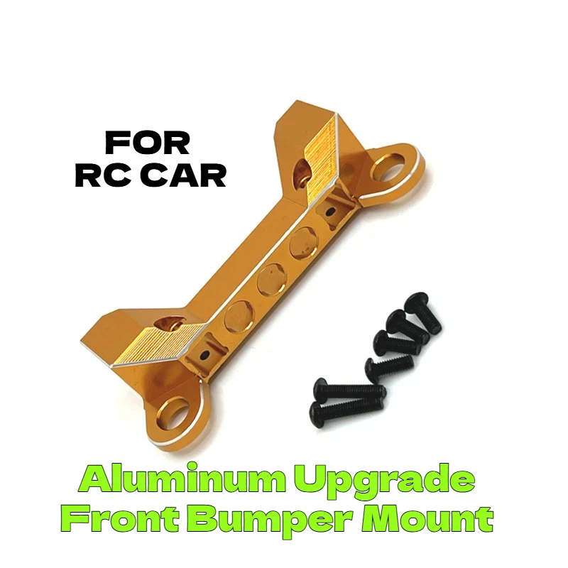 

WLtoys Aluminum Upgrade Front Bumper Mount Replacement Part For 104006 104010 104020 104026 RC Remote Control Racing Cars