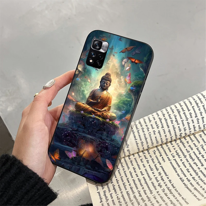 

Buddha Phone Case For Xiaomi Redmi note 13 12 Pro 11S 11 10 Pro 10S 12S Redmi 10 9C 13C