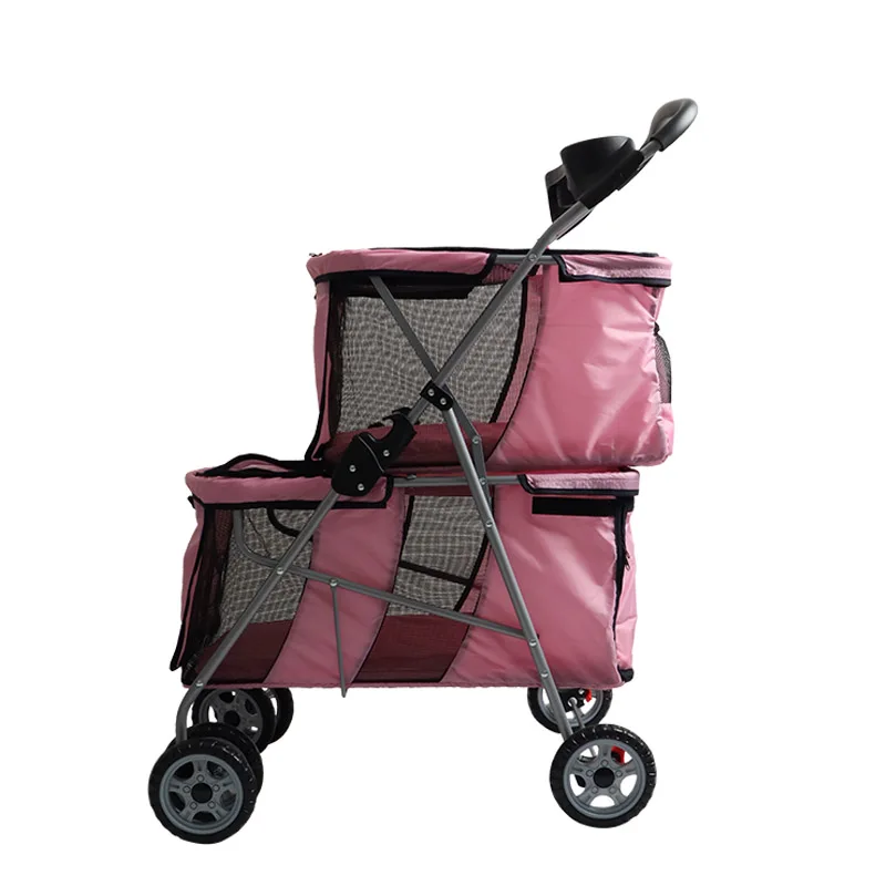 

Double Pet Shopping Camping Shopping Large Capacity Portable Storage Folding