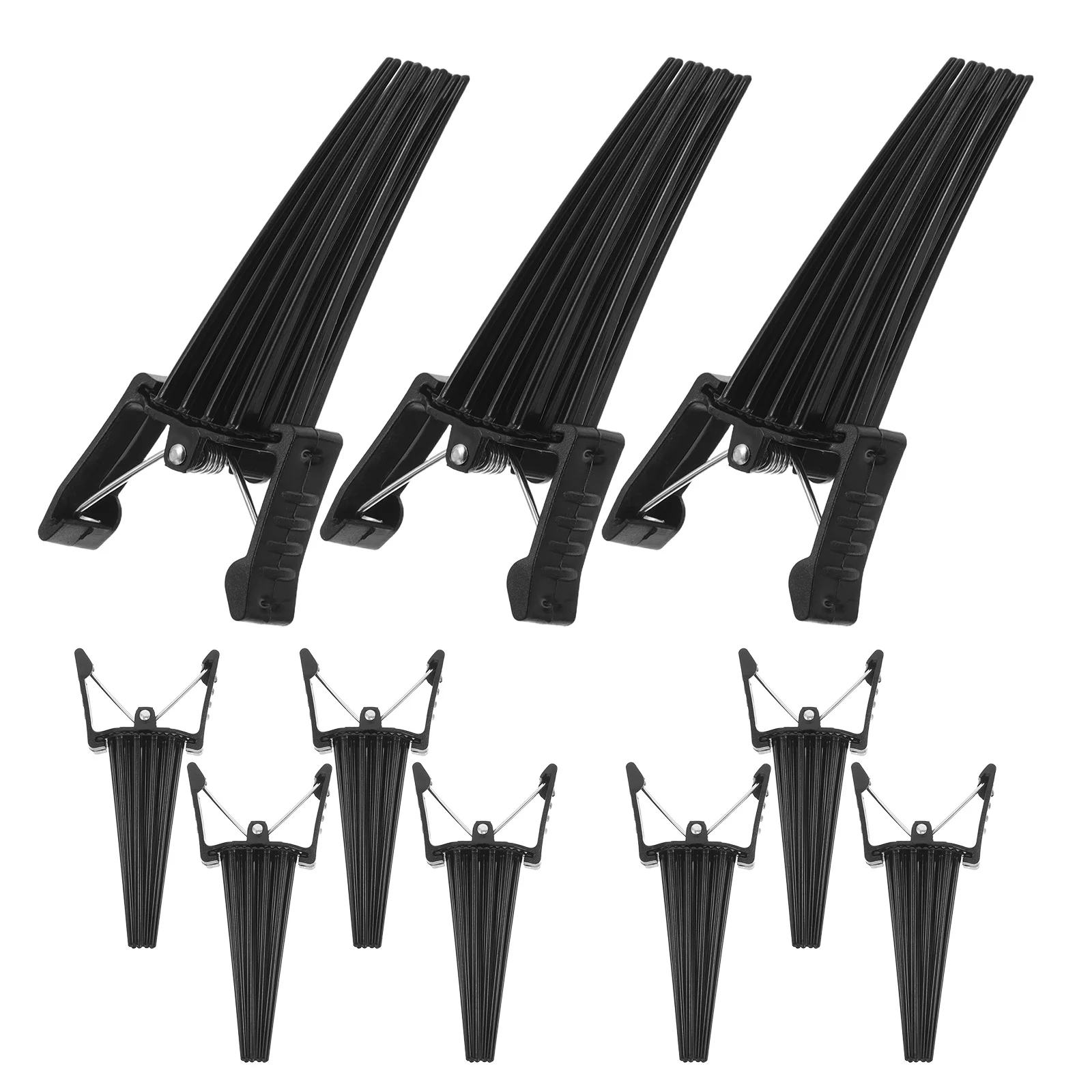 

10 шт. Корневой подъемник для тонких волос — зажимы для подъема корней волос 8 форм — гладкая фиксация без следов — удобный для путешествий, улучшающий объем, укладка