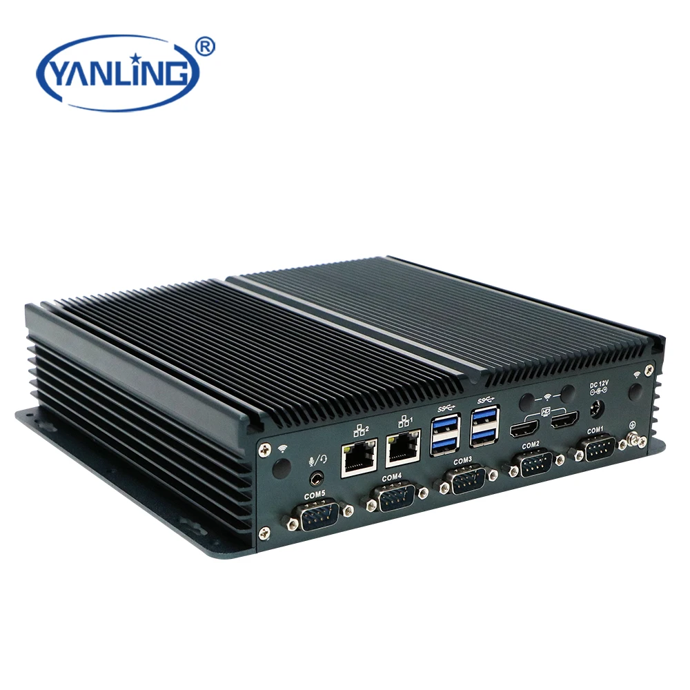 New Style In Tel N100 Industrial Mini Pc Dual Realtek Lan Fanless Pc Mini