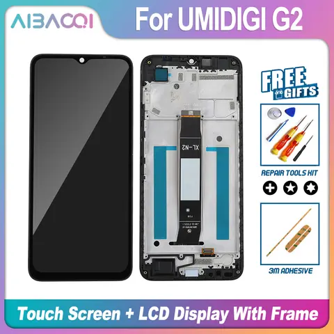 AiBaoQi Brand New  6.52 Inch For Umidigi C2 G2 Touch Screen + LCD Display Component Replacement