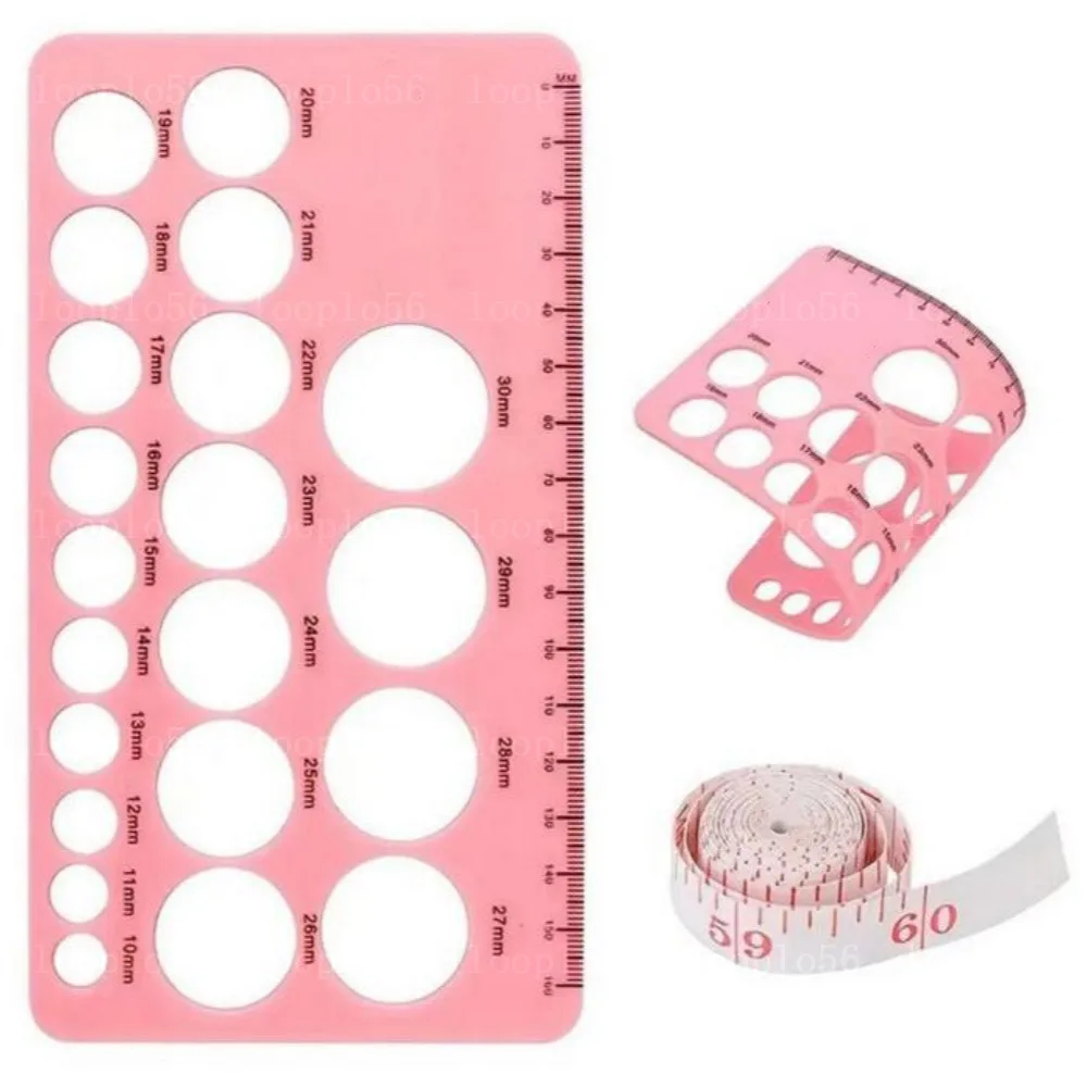 Breast Pump Nipple Silicone Ruler Nipple Diameter Breast Pump Flange Circle Sizing Ruler Nipple Measuring for New Mums Women