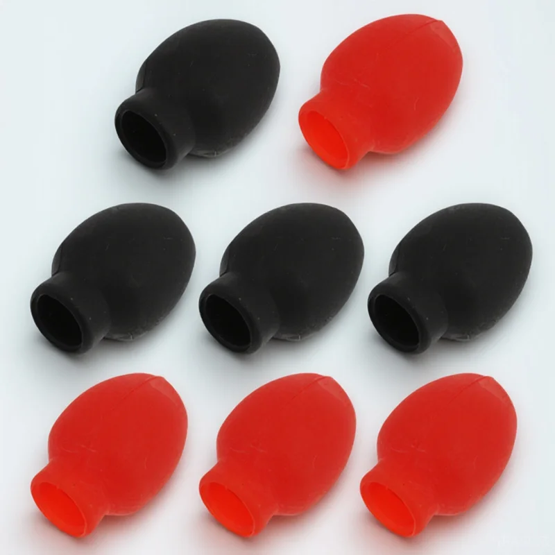 8pcs Silicone Practice Tips Replacement Drum Mute For Outdoor Percussion Training Dampener Drum Dampener Accessory