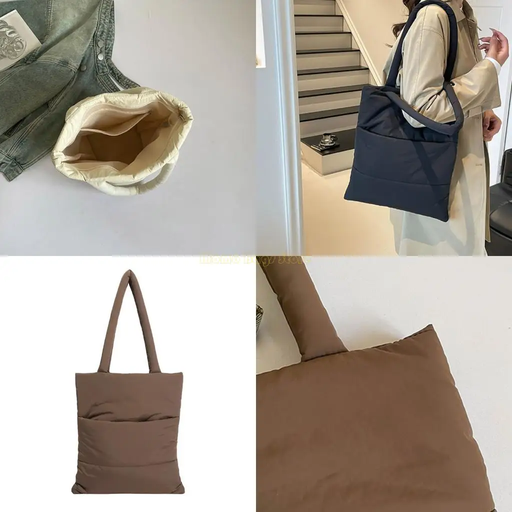 

Женская сумка-тоут X90D, легкие рабочие сумки-тоут с отделениями для путешествий, стеганая сумка через плечо на молнии