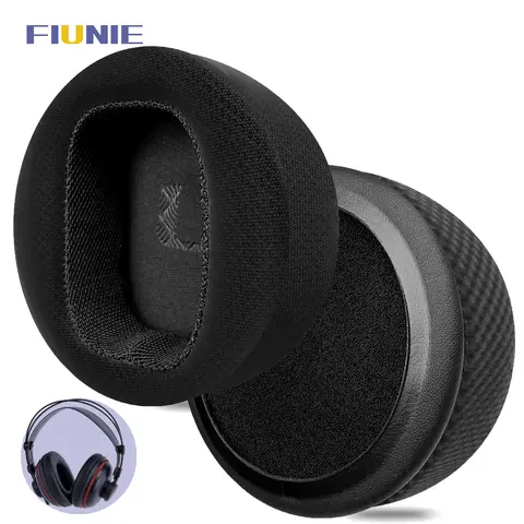 FIUNIE Replacement Ear Cushion Pads for Superlux HD662 HD681 HD668B HD681B HD681EVO Headphones Earpads Earmuffs Sleeve Headset