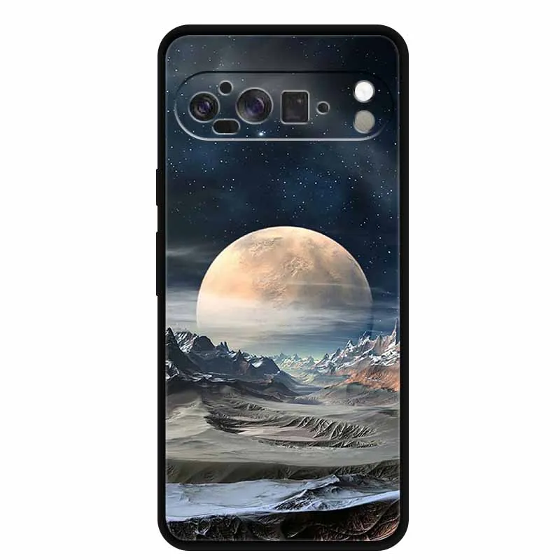 حافظة هاتف كرتونية لهاتف جوجل بيكسل 10 برو XL غطاء من السيليكون بولي يوريثان الحراري لهاتف جوجل بيكسل 10 برو XL واقي خلفي ناعم مقاوم للصدمات #5