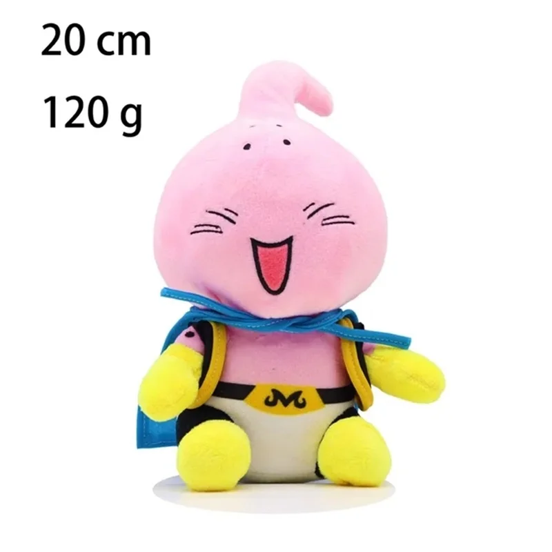 Newest Dragon Ball Plush Stuffed Toys Saiyan Goku Vegeta Buu Cartoon Japan Anime Figure Doll Baby Birthday Gifts Home Decor