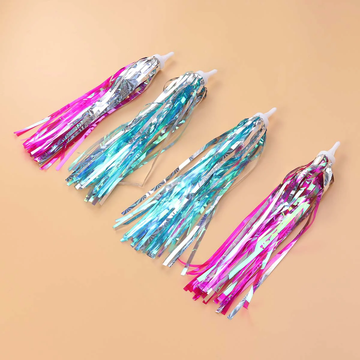 

4 PC Children's Scooter Streamers Tassel Ribbon Kids Mini Bike Toddler Bikes The Banner Baby