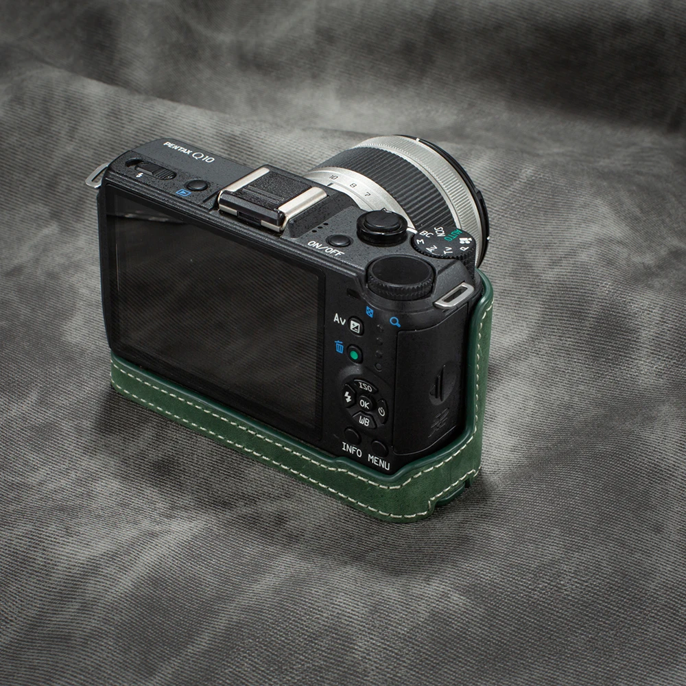 Protective Case for Camera For Pentax Q10 Leather Camera Case