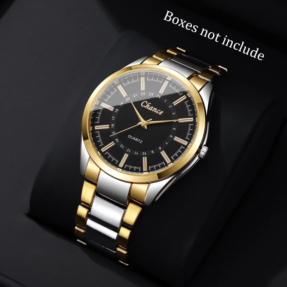 Fashion Men Business Quartz Watch Simple Analog Wristwatches for Men Clock Reloj Hombre（Without Box）