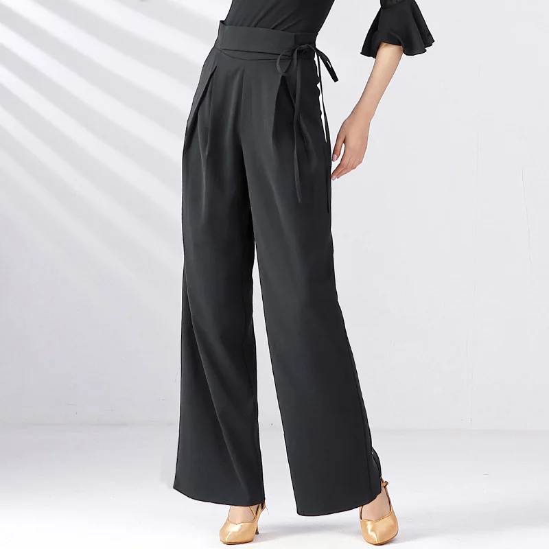 Original Design Women's Suit Modern Latin Square Dance National Standard Practice Suit Pants