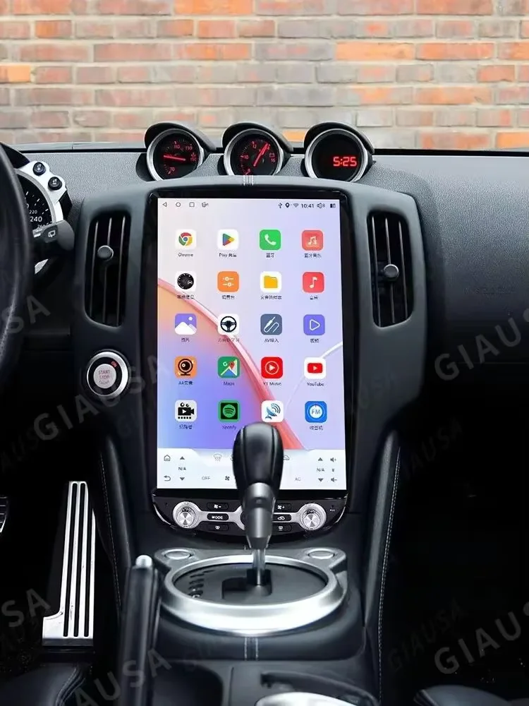 

14.5" Car Stereo Android 13 For Nissan 370Z Z34 2008 2009-2019 Touch Screen Car GPS Navigation Multimedia Player Radio Head Unit
