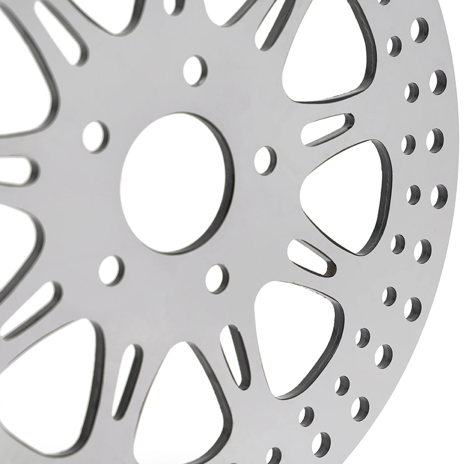 BIKINGBOY FLST Heritage FLSTC FLSTF Fat Boy FXDL Low Rider FXLR FXDWG Wide Glide 93 94 95 96 97 98 99 Rear Brake Disc Disk Rotor view 5