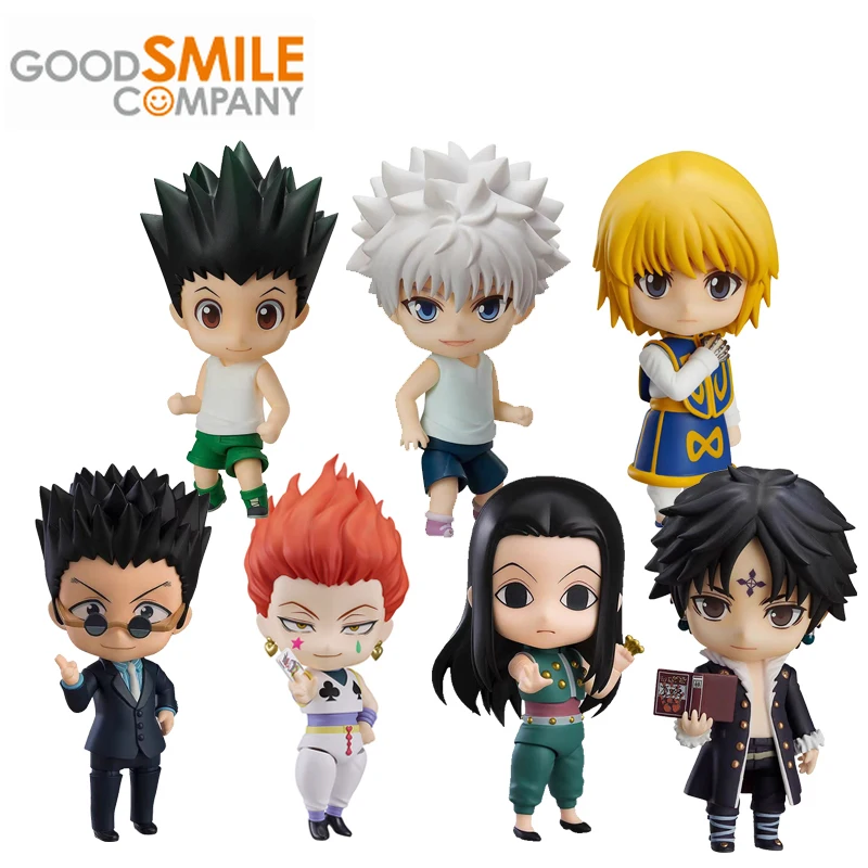 Good Smile Genuine Nendoroid HUNTER×HUNTER Hyskoa Reorio Gon Freecss Yellmi Curarpikt Anime Action Figures Toys For Kids Gift