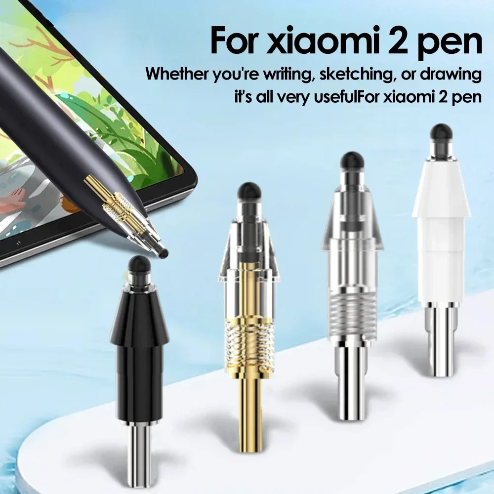 For Xiaomi Stylus Pen 2nd Gen Replacement Pencil Tips for Mi Pad 5 6 Pro Tip Mute Silicone Writing Wear-resistance Pen 2B Nibs