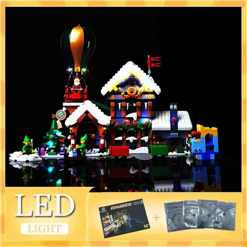 Custom-fit Premium DIY Led Light Kit For Lego 10339 Santa's Post Office (Only Led Light,Without Blocks Model)