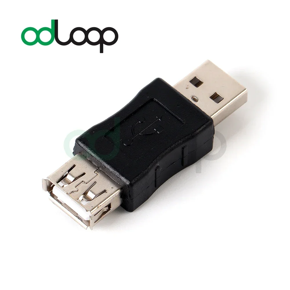 ODLOOP USB 2.0 Male to Male Connector Female to Mini USB 5P Male Adapter Plug Converter Female to Female For Phone Connector